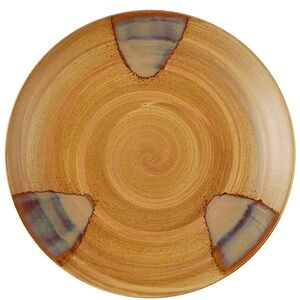 SET OF 4 Splash Brown by Sango, Stoneware Dinner Plate 11”